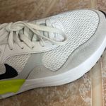 Nike  Air Max White and Neon Sneakers Photo 6