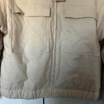 A New Day Women's Cream Long Sleeve Brushed Padded Jacket - Size Medium - NWT Photo 3