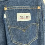 Levi's Vintage White Tab Dark Wash High Rise Straight Leg Jeans 60s 70s Size 29” Photo 5