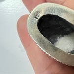 925 Sterling Silver White buffalo Turquoise Necklace Womens Gemstone Jewelry Black Photo 7