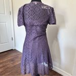 Miami  Francesca’s Purple Lace Overlay Mini Dress Photo 3