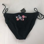 Topshop NWT Tie Side Black Bikini Bottoms, 8 Photo 3