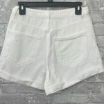 Show Me Your Mumu White Rancho Roll Up Jean Shorts Photo 2
