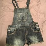 Hot Kiss Denim Overalls Bib Shorts Photo 0