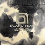 Blanc Noir Infinity High Rise Workout Legging Grey Tie Dye Ankle Detailing Small Black Photo 7