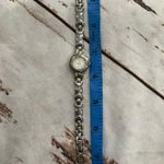 VINTAGE CHERYL TIEGS SILVER TONE GOLD TONE LINK WATCH Photo 2