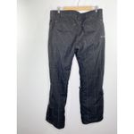 Betty Rides Black Checkered Athletic Snow Winter Pants Women's Size Large L Photo 1