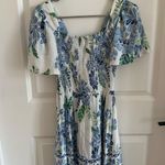 Marshalls Blue & White Floral Dress Photo 5