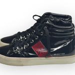 Vintage Havana 𖠌 Snake Eye High Top Sneakers 𖠌 Faux Black Patent 𖠌 Size 6.5M Photo 6