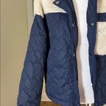 &merci Navy and Cream Jacket Photo 3