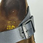 Birkenstock Gizeh Ice Pearl Onyx Thong Sandals Size 42 Photo 4