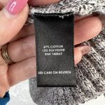 Torrid  Plus Size 1X Sweater Grey Marled Strappy Front Pull Over Long Sleeve Knit Photo 5