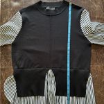 Gracia  Striped Twofer Top Photo 7