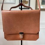 NWT Malababa Spain Tan Leather Shoulder Crossbody Bag Purse $330 Photo 2