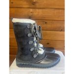 Journee Collection  Women's Flannel Lined Duck Boots Gray Sz 10 NIB Photo 1