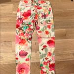 Kate Spade Kate‎ Spade Giverny Floral Watercolor Brooke Street Capri Jeans 28 Photo 3