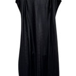 Jennifer Grace Faux Leather Gold Handcuff Bodycon Police Dress Club Festival S/M Photo 0