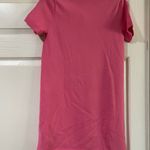 ZARA  Women's Basic Short Sleeve Short Knit Polo Dress Pink XS Photo 5