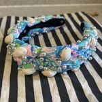 Lele Sadoughi  x Lilly Pulitzer Multicolor Headband with Pearls and Shells Photo 3