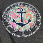 Delta  Pro Weight Graphic Gray Long Sleeve “Daytona Beach Florida” Shirt; medium Photo 7