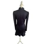 Something Navy  Ruffle Navy Blue Mini Dress Size Small Photo 6