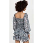 ASTR  the Label Marietta Dress in Blue Peach Multi Floral Large New Womens Mini Photo 14