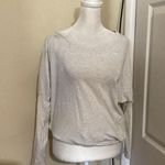 Eberjay Eberjey Beige Sadie Stripes Slouchy Long Sleeve Shirt S Photo 1