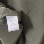 Haute Hippie Haute Hippe Olive Green 100% Silk Tunic/Top/Dress(Size Medium) Photo 6