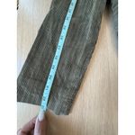 J. Jill Olive Green Ribbed Corduroy Structured button front jacket Size M 2264 Photo 9