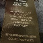 Alexa B Nites Shimmer Metallic Navy Maxi Dress Gown Formal Sleeveless NEW Size 8 Blue Photo 9