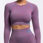 ECHT Arise Camo by  Long Sleeve Workout Crop Top Photo 0