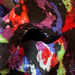 Phoebe Couture 100% Silk Scooped Neck Ribbon Detail Ruffle Hem Dress Size 10 Photo 15