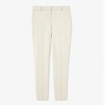 MM.LaFleur New The Mejia Pant Washable Italian Wool Twill Sz 12 Ivory Photo 11