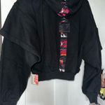 Free People Movement NWT NWT Snow Flow Hoodie In Black Combo Photo 5