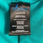 Catalina Swimwear Aquamarine One Piece Fully Lined Swimsuit Mesh Detail L 12-14 Photo 9