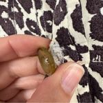 Something Navy  Revolve Animal Print Button Down Sun Dress Womens XS Cream Brown Photo 5