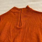 kim rogers  Women's Sweater Burnt Orange Cardigan Size Small Pullover Long Sleeve Photo 6