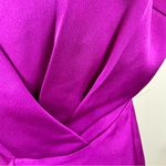 Harlyn Drape Front Dress Magenta Pink Fuchsia Size Medium NWT Photo 9