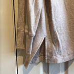 J.Crew  | Cream/Tan Mock Neck Sweater Off Center Buttons Size Large Photo 1