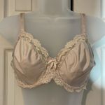 Wacoal Vintage 1990s Beige Underwire Bra Lace Trim 36D Photo 4