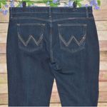 Wrangler Q-Baby Womens Western Blue Jeans Size 17 18 X 34 High Rise No Gap Waist Photo 4