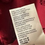 Pilcro  Anthropologie The Whitney Trapeze Buttondown in Raspberry Size Small Photo 8