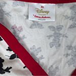 Hanna Andersson x Disney Minnie Mouse Women's Pajama Top Long Sleeve Shirt XL White Photo 2