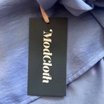 Modcloth Blue Open Bow Back Sleeveless Dress NWT M Photo 3