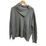 Vince. oversized wool yak grey turtleneck sweater size Medium Gray Photo 2