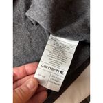 Carhartt Mens Grey Original Fit Henley T-Shirt 2XL Short Sleeve Cotton/Polyester Photo 3