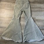 Free People Just Float On Olive Flare Jeans Size 26 Photo 5