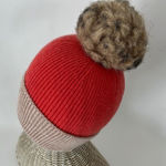 Anthropologie Norla Canada Pom Pom knit hat Pink Photo 0