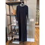 retrofete Monroe Knit Embellished Dress Black Womens Size Medium Photo 7