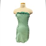 Free People  My Muse Mini Dress Mint Size Medium New Photo 7